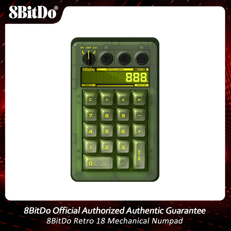 8BitDo Retro 18 Mechanical Num - Retro Gaming Windows recension och pris