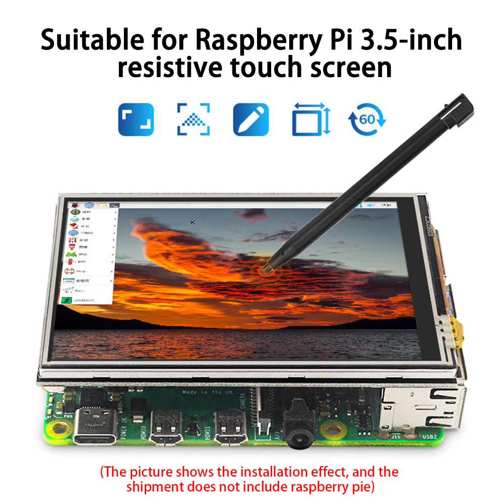3.5 Inch TFT Touch Screen for  - X86 Retro Gaming recension och pris