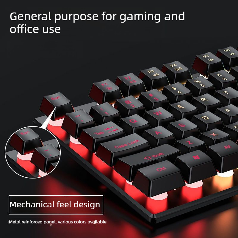 EWEADN GX330 Gaming Keyboard 1 - Retro Gaming Windows recension och pris