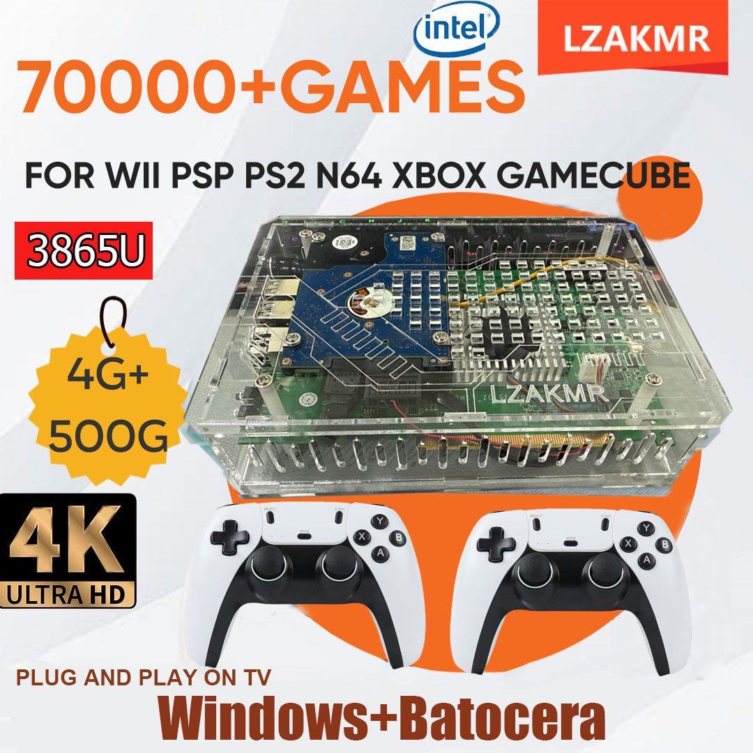 Retro U9 PRO Game Console 500G - Retro Gaming Windows recension och pris