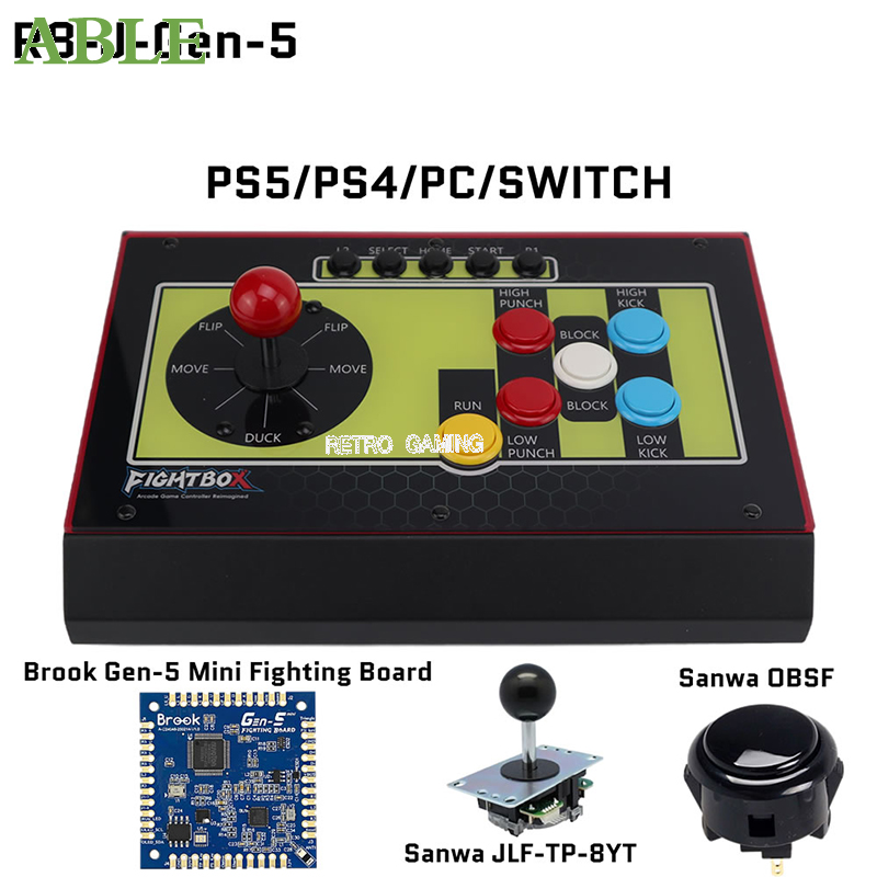 FightBox R8‑J Arcade Fight Sti - Retro Gaming Shop recension och pris