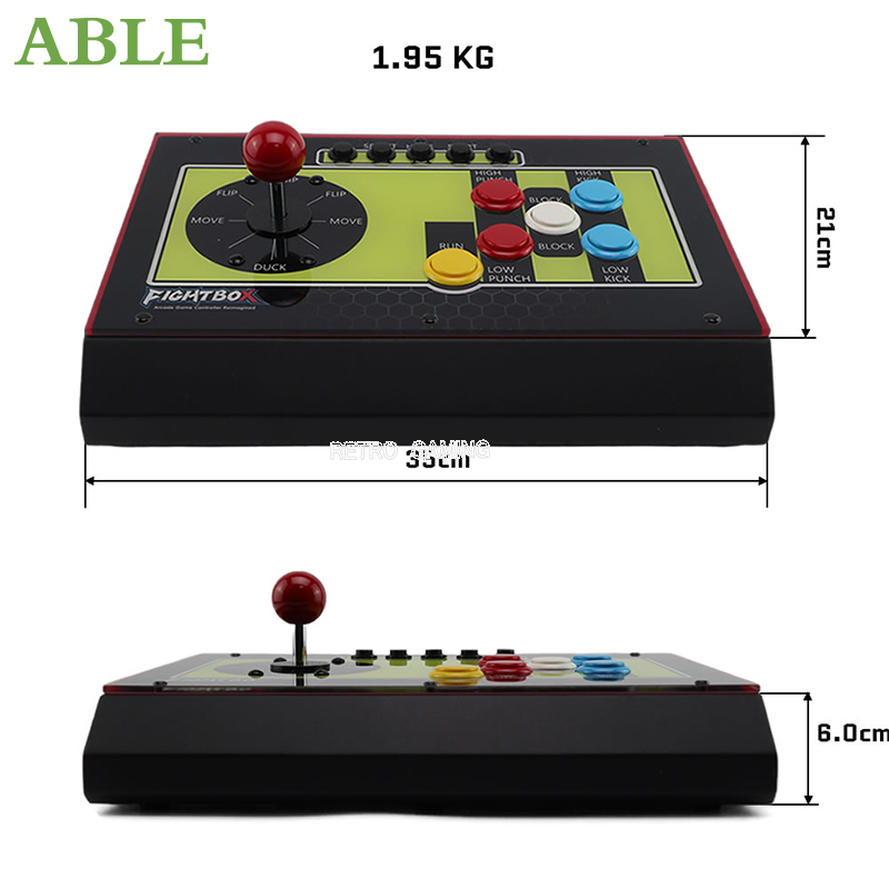 FightBox R8‑J Arcade Fight Sti - Retro Gaming Shop recension och pris