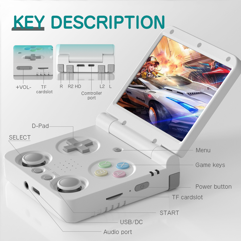 MIYOO Flip V2 Retro Handheld G - Retro Gaming Usb Stick recension och pris