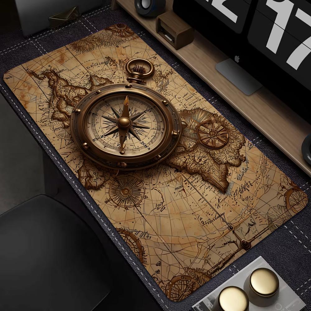 Retro Pirate Map Mouse Pad Lar - Retro Gaming Desk Setup recension och pris