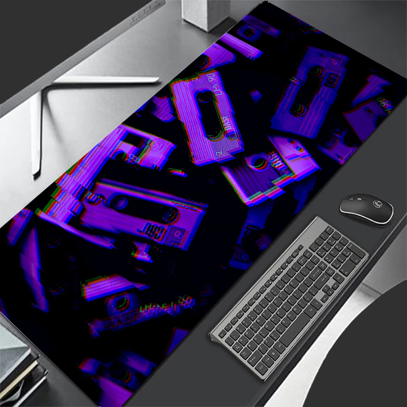 Purple Retro Neon City HD Cust - Retro Gaming Desk Setup recension och pris