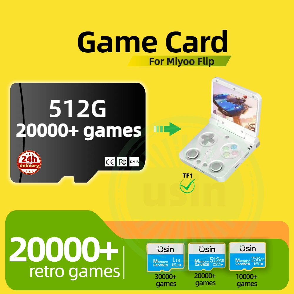 Game Card For Miyoo Flip 30000 - Retro Gaming Portable recension och pris