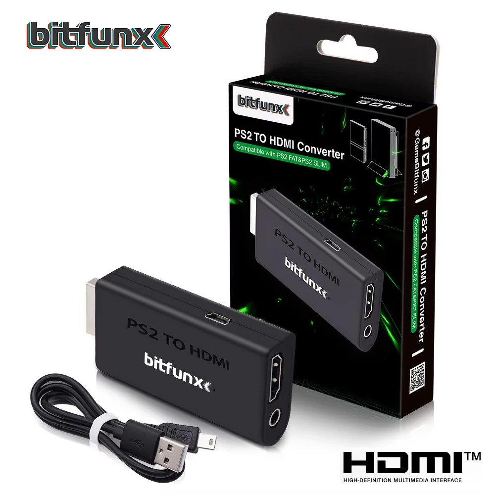Bitfunx PS2 YPBPR to HDMI™ Ada - Retro Gaming Usb Stick recension och pris
