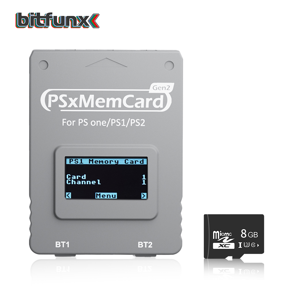 Bitfunx PSxMemCard Gen2 Store  - Retro Gaming Usb Stick recension och pris