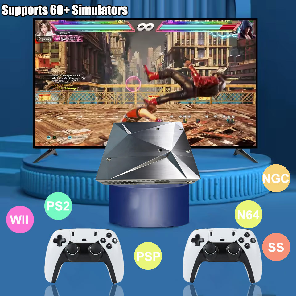 P88 Retro Game Console 2TB HDD - Retro Gaming Windows recension och pris