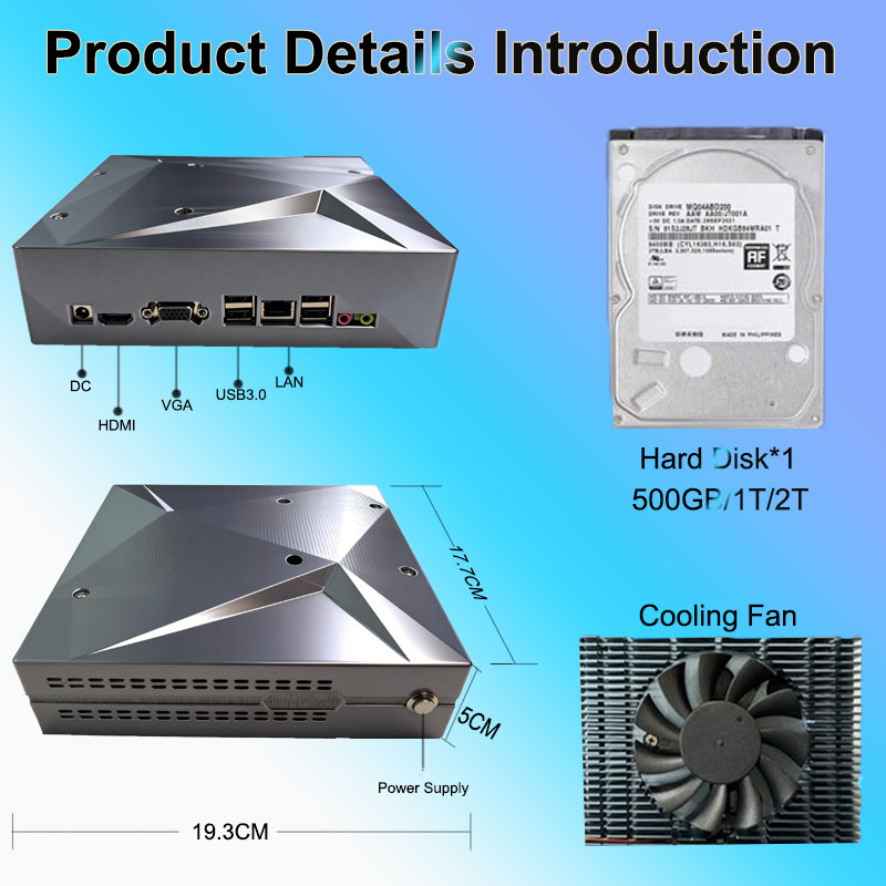 P88 Retro Game Console 2TB HDD - Retro Gaming Windows recension och pris
