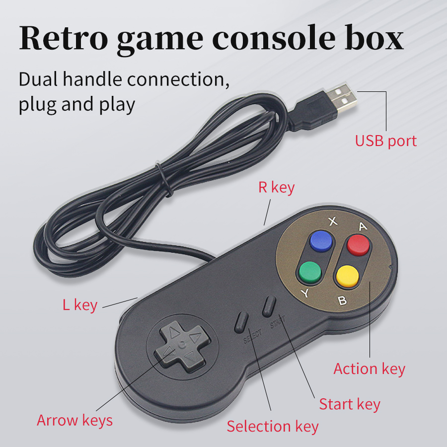 USB Retro Gamepad for PC NESPi - Retro Gaming Raspberry Pi 4 recension och pris