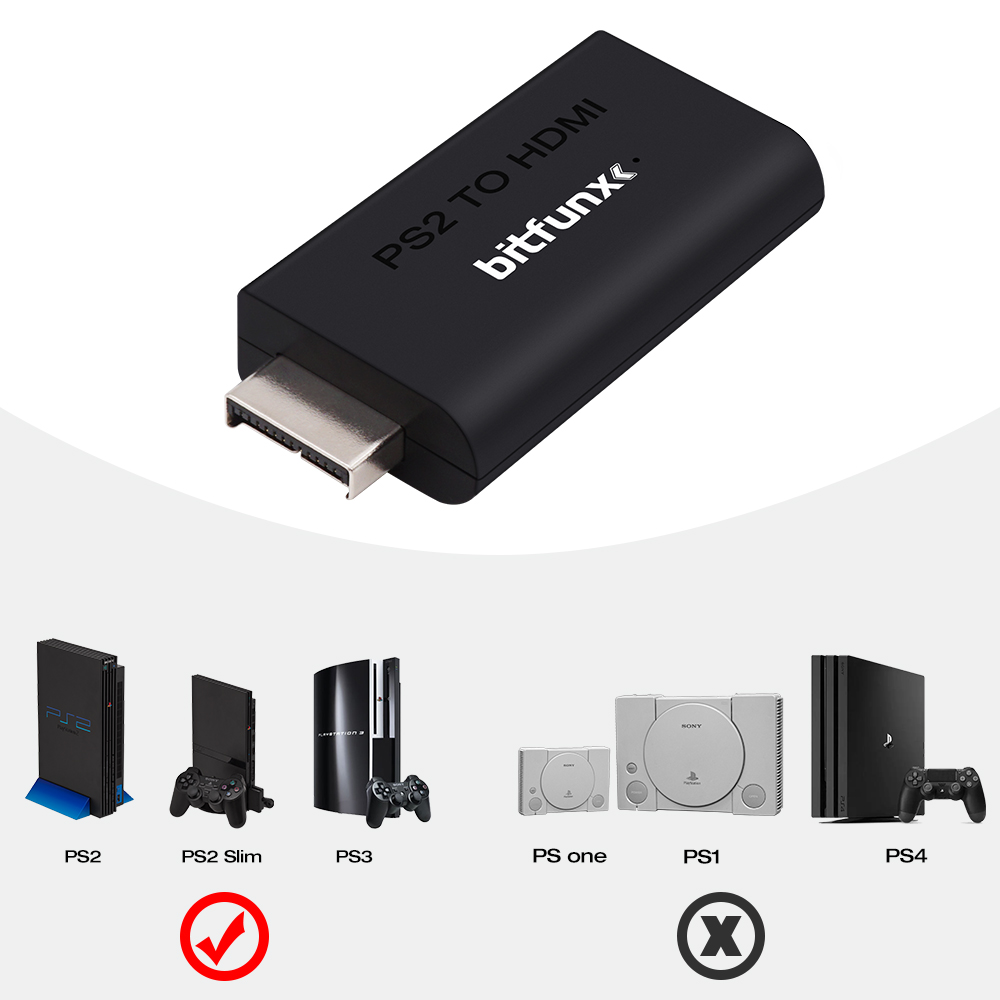 BitFunx PS2 YPBPR To HDMI™ Con - Retro Gaming Usb Stick recension och pris