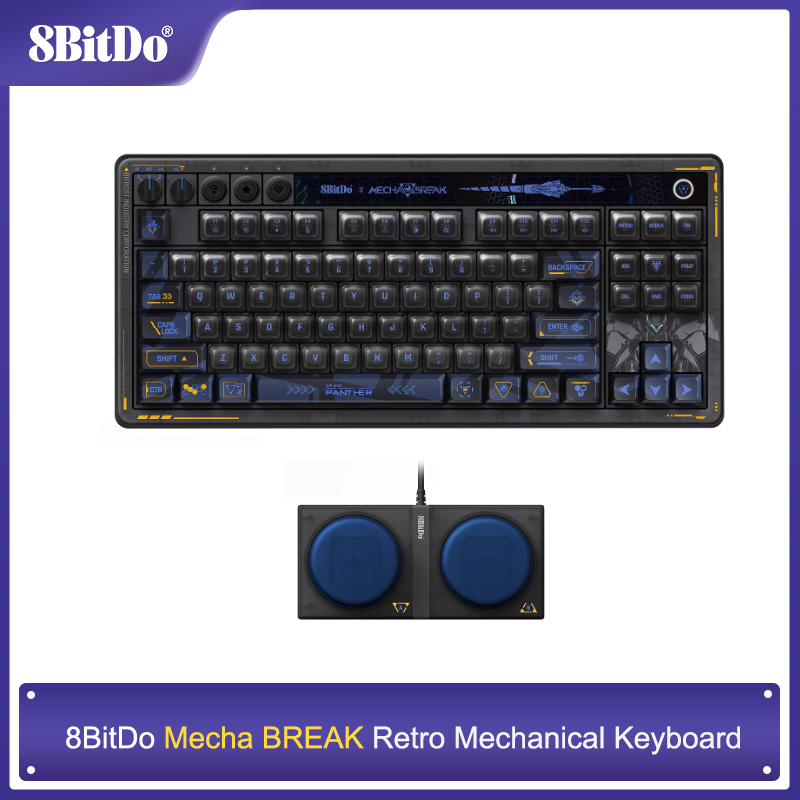 8BitDo Retro 87 Mechanical Key - Retro Gaming Windows recension och pris