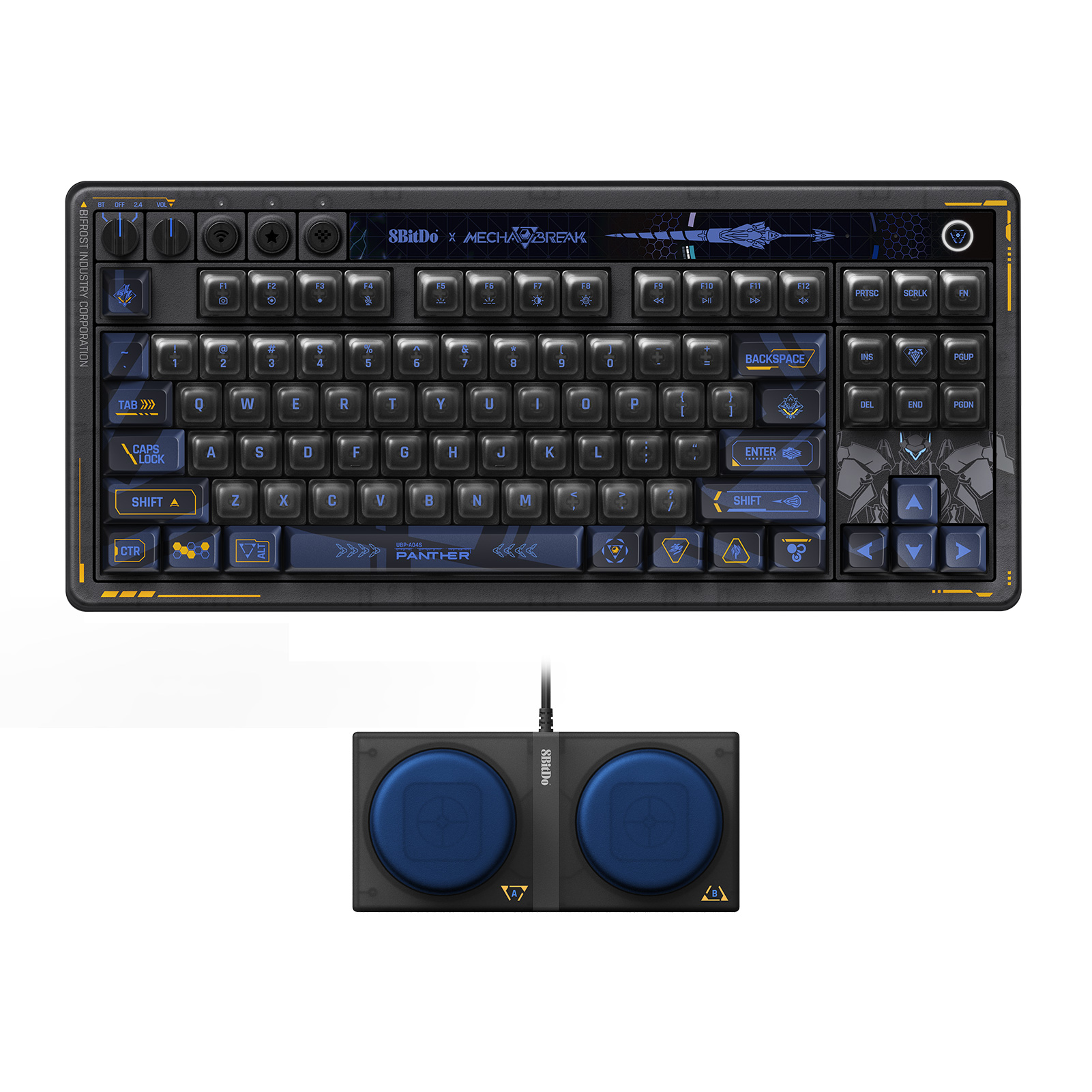 8BitDo Retro 87 Mechanical Key - Retro Gaming Windows recension och pris
