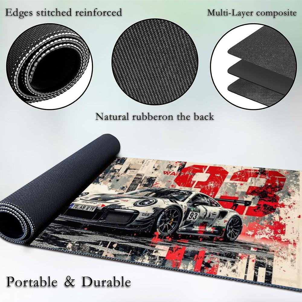 Extended Gaming Desk Mat Distr - Retro Gaming Desk Setup recension och pris