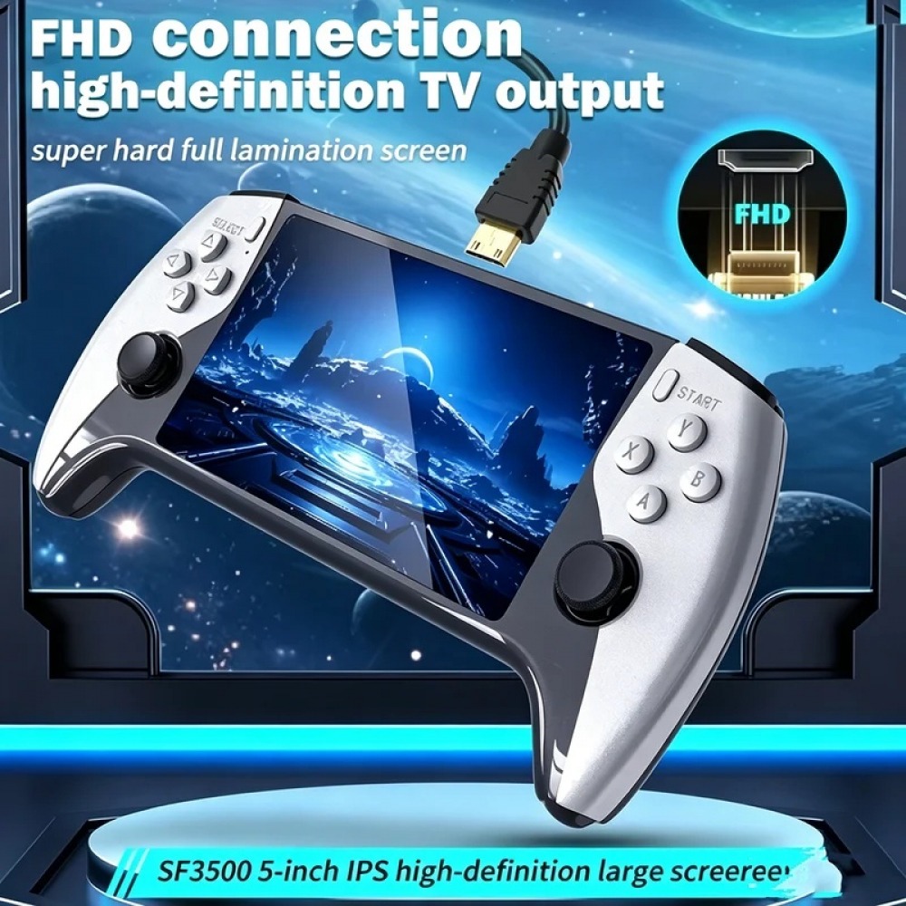 SF3500 5 inch Handheld Game Co - Retro Gaming Portable recension och pris