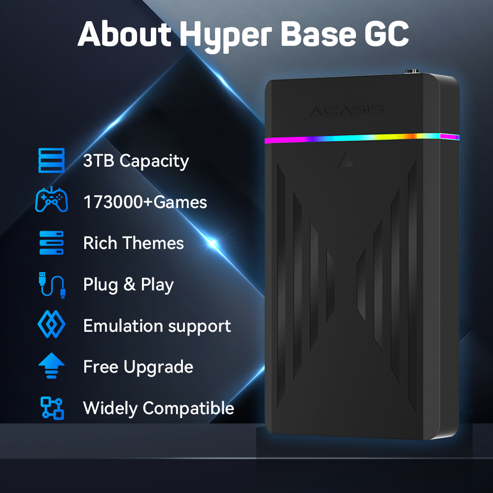 3TB Portable Gaming HDD Launch - Retro Gaming Portable recension och pris